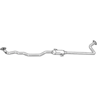 Silencieux central BOSAL