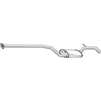 Silencieux central BOSAL 291-027