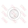 Jeu de 2 disques de frein arrière TRW DF7928 - Visuel 2
