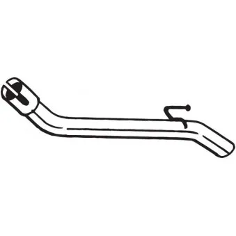 Tuyau d'échappement BOSAL 750-297