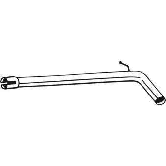 Tuyau d'échappement BOSAL 750-303