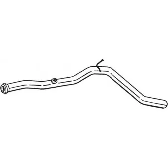 Tuyau d'échappement BOSAL 800-237