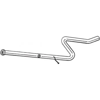 Tuyau d'échappement BOSAL 800-243