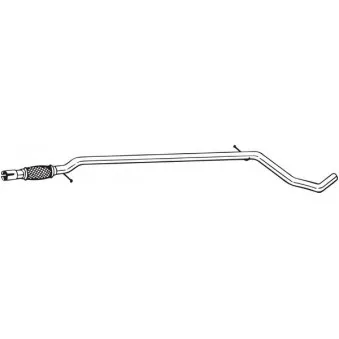 Tuyau d'échappement BOSAL 950-113