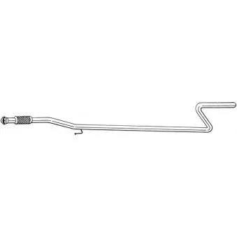 Tuyau d'échappement BOSAL