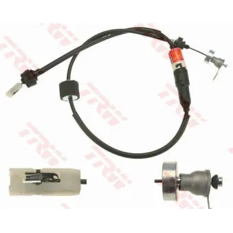 Tirette à câble, commande d'embrayage TRW GCC102