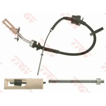 Tirette à câble, commande d'embrayage TRW GCC106