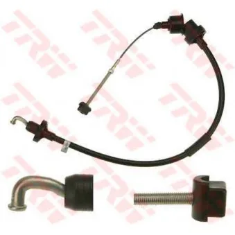 Tirette à câble, commande d'embrayage TRW GCC1400