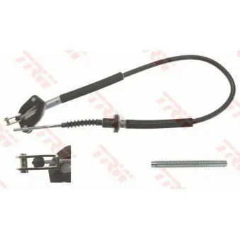 Tirette à câble, commande d'embrayage TRW GCC3128
