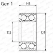 Roulement de roue avant MOOG FD-WB-11175 - Visuel 2