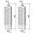 Jeu de joints-soufflets, direction MOOG K150015 - Visuel 1