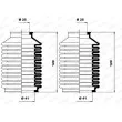 Jeu de joints-soufflets, direction MOOG K150024 - Visuel 1
