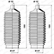 Jeu de joints-soufflets, direction MOOG K150039 - Visuel 1