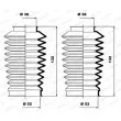 Jeu de joints-soufflets, direction MOOG K150040 - Visuel 1
