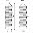 Jeu de joints-soufflets, direction MOOG K150041 - Visuel 1
