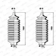 Jeu de joints-soufflets, direction MOOG K150054 - Visuel 1