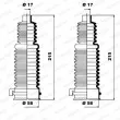 Jeu de joints-soufflets, direction MOOG K150070 - Visuel 1