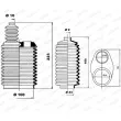 Jeu de joints-soufflets, direction MOOG K150071 - Visuel 1