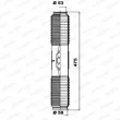 Jeu de joints-soufflets, direction MOOG K150079 - Visuel 1