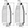 Jeu de joints-soufflets, direction MOOG K150084 - Visuel 1