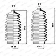 Jeu de joints-soufflets, direction MOOG K150097 - Visuel 1
