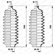 Jeu de joints-soufflets, direction MOOG K150105 - Visuel 1