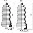 Jeu de joints-soufflets, direction MOOG K150138 - Visuel 1