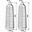 Jeu de joints-soufflets, direction MOOG K150175 - Visuel 1