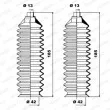 Jeu de joints-soufflets, direction MOOG K150178 - Visuel 1