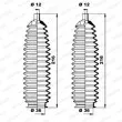Jeu de joints-soufflets, direction MOOG K150203 - Visuel 1