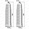 Jeu de joints-soufflets, direction MOOG K150221 - Visuel 1
