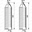 Jeu de joints-soufflets, direction MOOG K150256 - Visuel 1