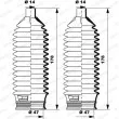 Jeu de joints-soufflets, direction MOOG K150262 - Visuel 1