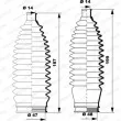 Jeu de joints-soufflets, direction MOOG K150269 - Visuel 1