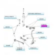 Bras de liaison, suspension de roue avant gauche AKUSAN SS 59943 - Visuel 2
