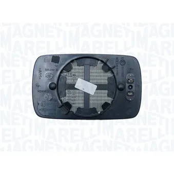 Verre de rétroviseur, rétroviseur extérieur MAGNETI MARELLI 182209001100