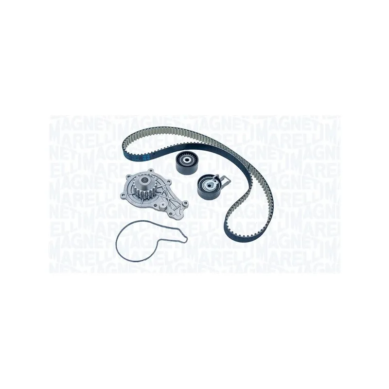 Pompe à eau + kit de courroie de distribution MAGNETI MARELLI 341404130001