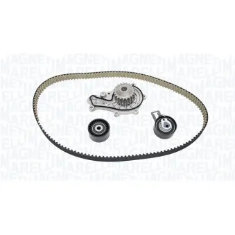 Pompe à eau + kit de courroie de distribution MAGNETI MARELLI 341406590001