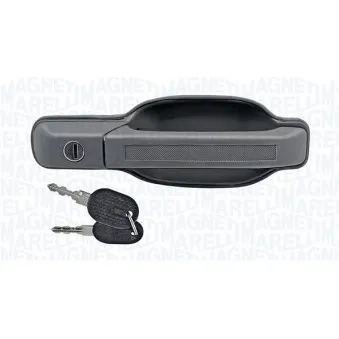 Poignée de porte avant gauche MAGNETI MARELLI 350105001300