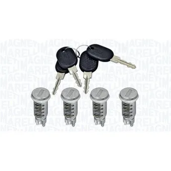 Jeu de cylindres de serrures avant gauche MAGNETI MARELLI 350105007800