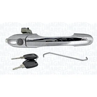 Poignée de porte avant gauche MAGNETI MARELLI 350105021600