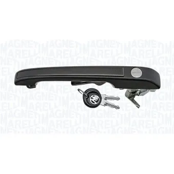 Poignée de porte avant gauche MAGNETI MARELLI 350105024800