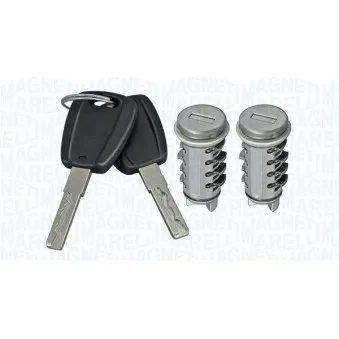 Jeu de cylindres de serrures avant gauche MAGNETI MARELLI 350105029400