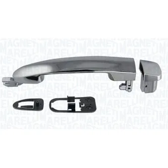 Poignée de porte avant droit MAGNETI MARELLI 350105035500