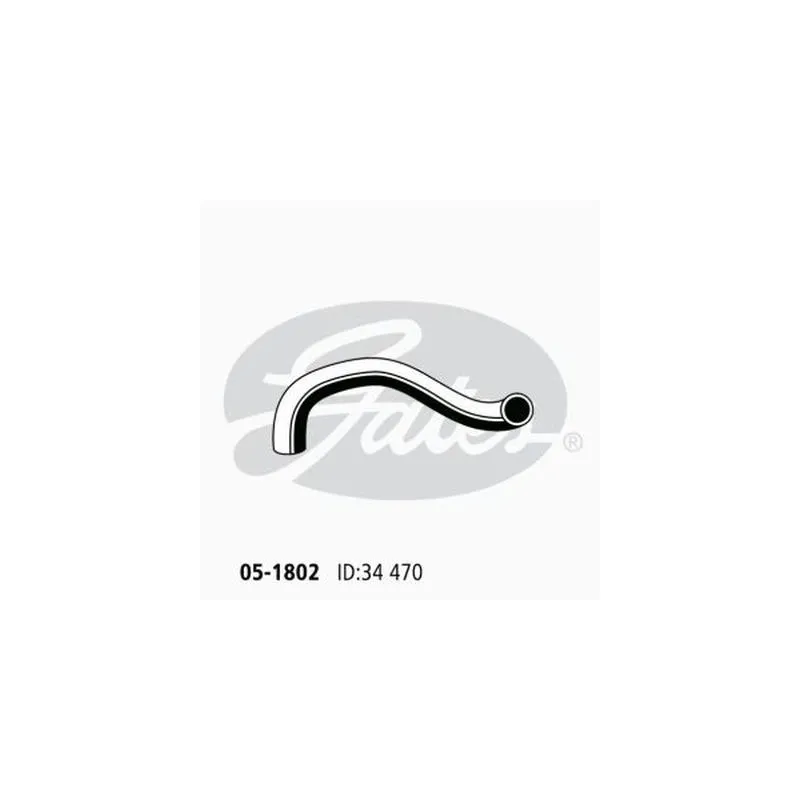 Durite de radiateur GATES 05-1802