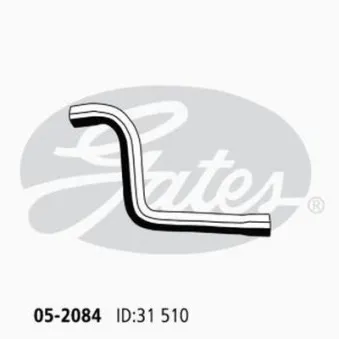 Durite de radiateur GATES 05-2084