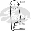 Kit de distribution GATES K015084XS - Visuel 2