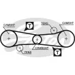 Kit de distribution GATES K015186 - Visuel 2