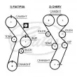Kit de distribution GATES K015299 - Visuel 2