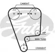 Kit de distribution GATES K015348XS - Visuel 2